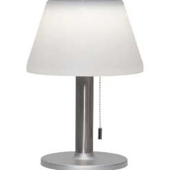 Solia LED-bordlampe med solcelle og trækafbryder