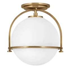 Somerset loftlampe, 1 lyskilde, messing