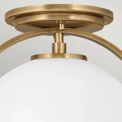 Somerset loftlampe, 1 lyskilde, messing