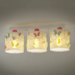 Sommerfugle-loftslampe til børneværelset