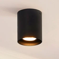Sort loftslampe Carson