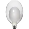 Space E27 D120 LED-pære 3,5 W, opal, 3-trins dæmp.