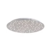 Sparkle LED-loftlampe CCT dim stål Ø 48cm