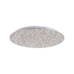 Sparkle LED-loftlampe CCT dim stål Ø 48cm