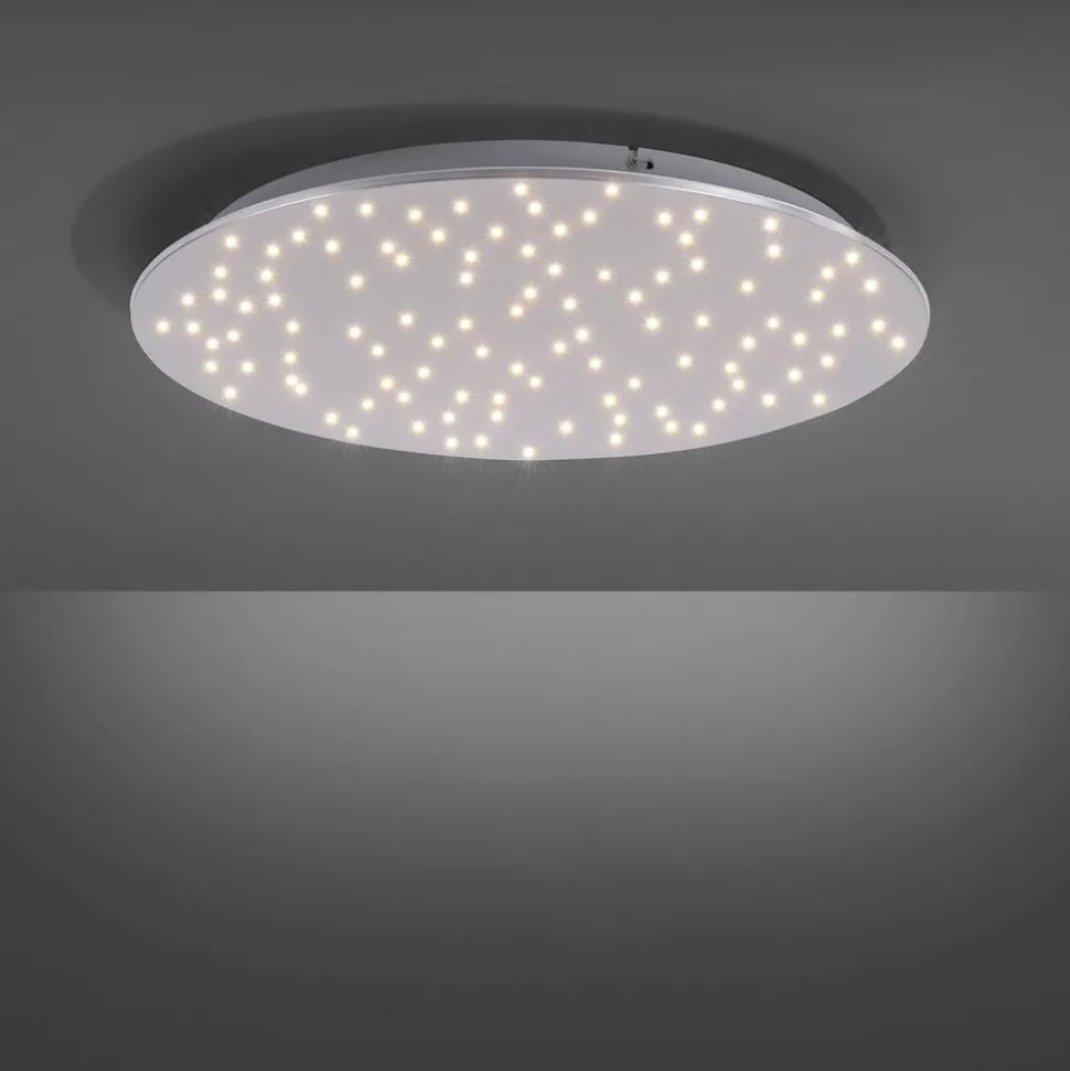 Sparkle LED-loftlampe CCT dim stål Ø 48cm