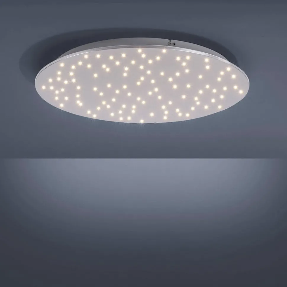 Sparkle LED-loftlampe CCT dim stål Ø 48cm