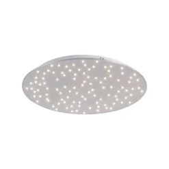 Sparkle LED-loftlampe CCT dim stål Ø 48cm