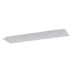 Sparkle LED-loftlampe CCT dim stål 100x45cm