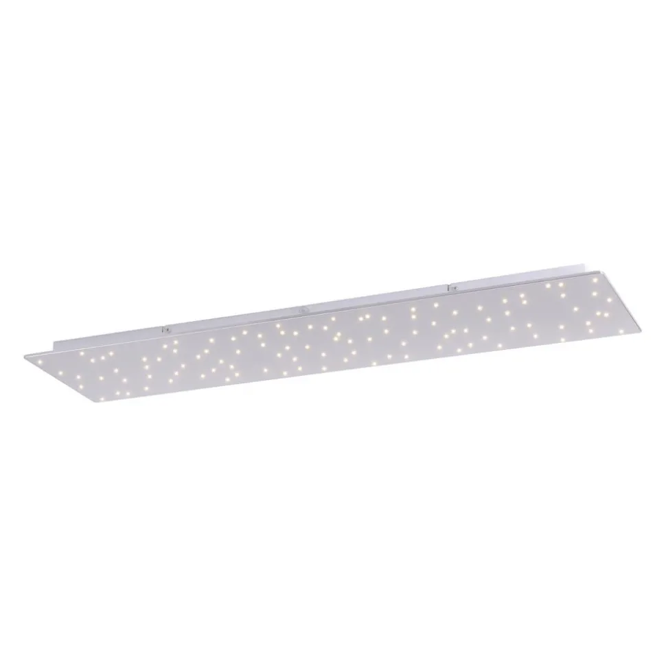 Sparkle LED-loftlampe CCT dim stål 100x45cm