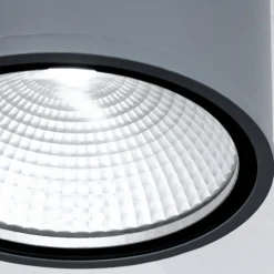 Sputnik LED-loftspot, IP65, Ø 14,5 cm, antracit