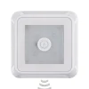 Square Light møbelpåbygningslampe, sensor, kantet