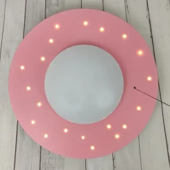 Starlight loftlampe med stjernehimmel, rosa