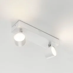 Star - 2 lyskilder LED spot, WarmGlow, hvid