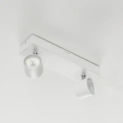 Star - 2 lyskilder LED spot, WarmGlow, hvid