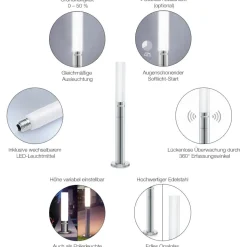 STEINEL GL60 LED-gadelampe med sensor