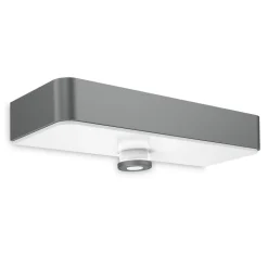 STEINEL LED-væglampe XSolar SOL-O S, antracit, sensor