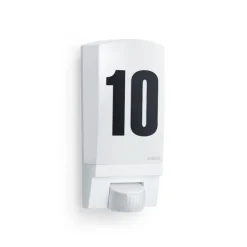 STEINEL L 1 husnummerlampe med sensor hvid