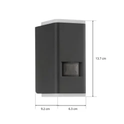 STEINEL L 930 S LED udendørs væglampe antracit