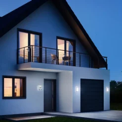STEINEL L 240 S LED-væglampe Sensor, stål