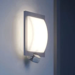 STEINEL L 20 S udendørs væglampe, sensor, antracit