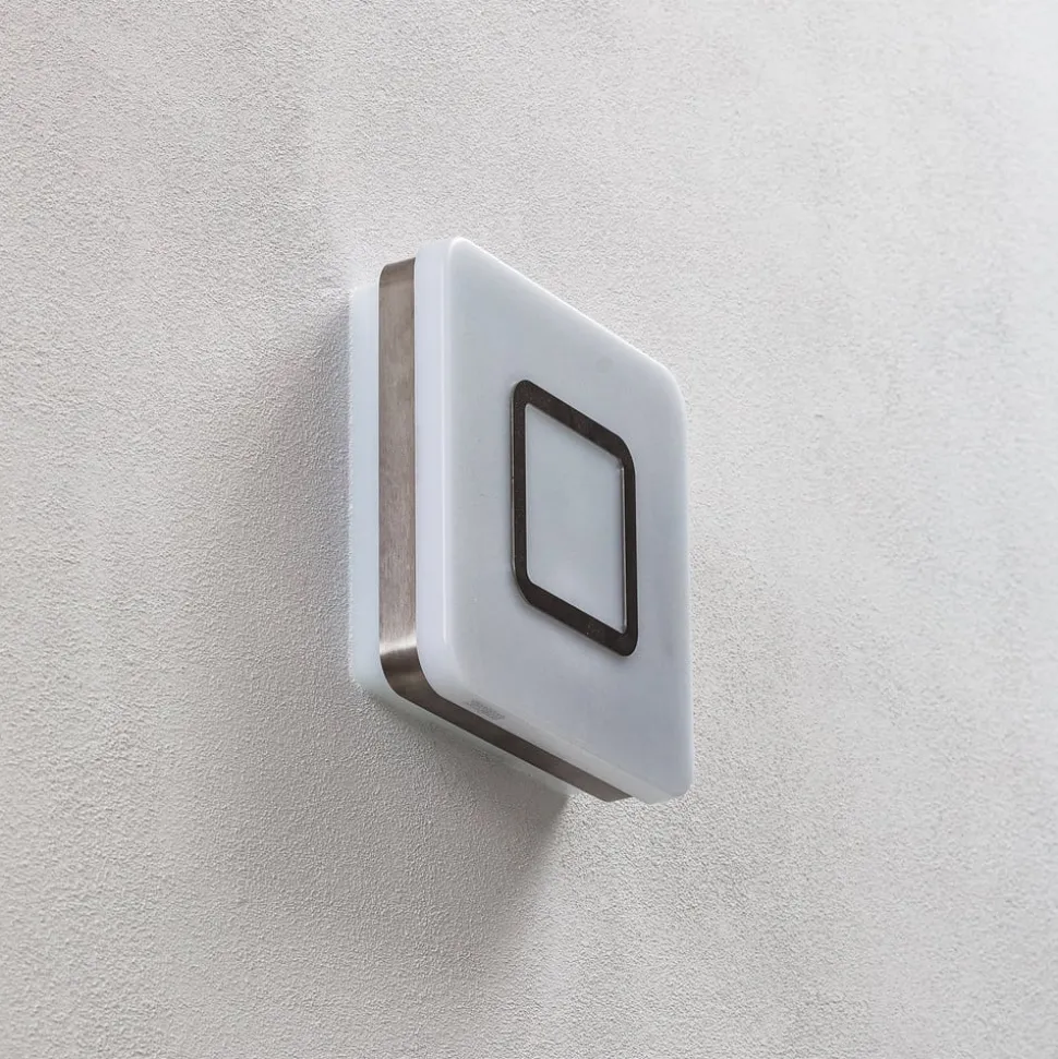 STEINEL RS M1 V2 LED-væglampe i børstet stål