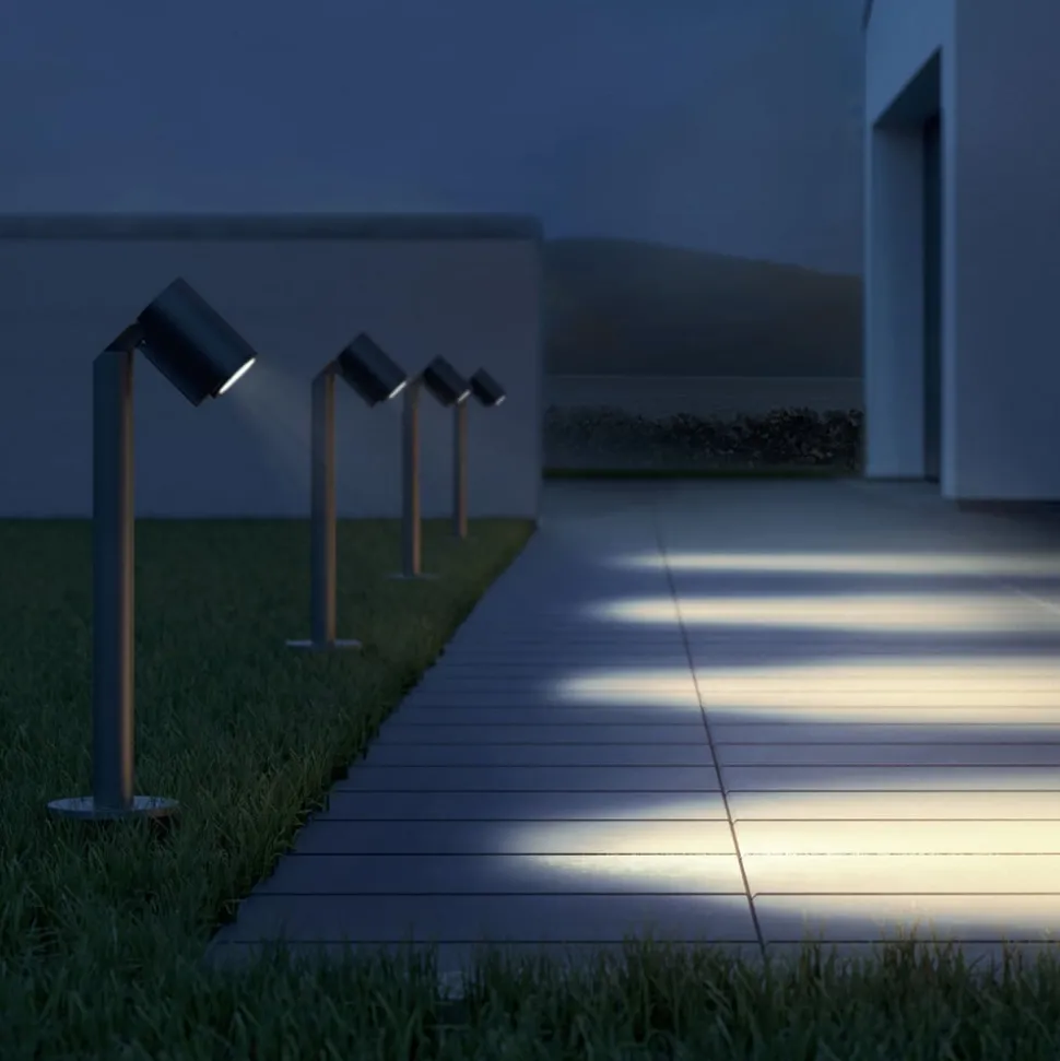 STEINEL Spot Way LED-gadelampe, kan drejes