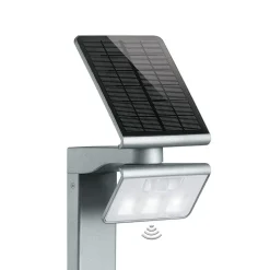 STEINEL XSolar Stand LED-solcellelampe, sølv
