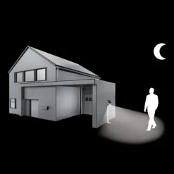 STEINEL XSolar Stand LED-solcellelampe, sølv