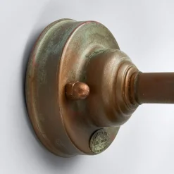 Stilfuld Antique udendørsvæglampe, klart glas