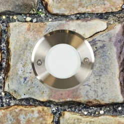 Stål - moderne LED nedgravningslampe LED-18