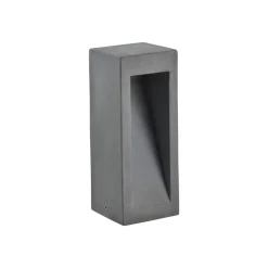 Style LED-sokkelampe, beton, grå