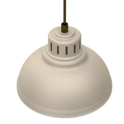 Sven hængelampe, 4 lyskilder, beige, stål