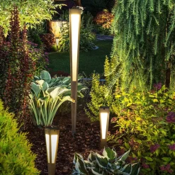 Tecka LED solcellelampe med sensor, 52 cm, Duratek