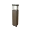 Teckalu LED-vejlampe solcelle sensor teak/hvid
