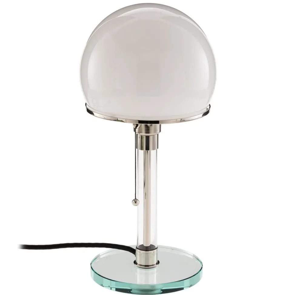 TECNOLUMEN Wagenfeld WG24 bordlampe med glasfod