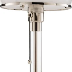 TECNOLUMEN Wagenfeld WG24 bordlampe med glasfod