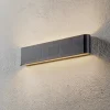 Thames II udendørs LED-væglampe, antracit
