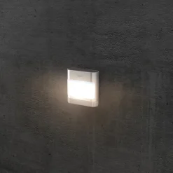 Theben theLeda D S AL udendørs væglampe PIR-sensor