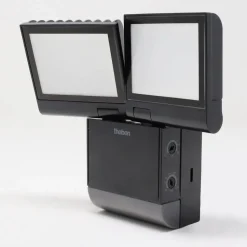 Theben udendørs LED-væglampe theLeda S17-100, sort Sensor