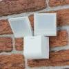 Theben udendørs LED-væglampe theLeda S17-100L, hvid, 2 lyskilder.
