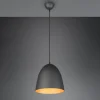 Tilda hængelampe, 1 lyskilde, sort/guld, Ø 25 cm