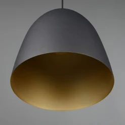 Tilda hængelampe, 1 lyskilde, sort/guld, Ø 25 cm