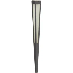 Tinka soldrevet fakkel med sensor, 120 cm, grå