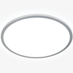 Titanfarvet LED loftlampe Aria, dæmpbar - 60 cm