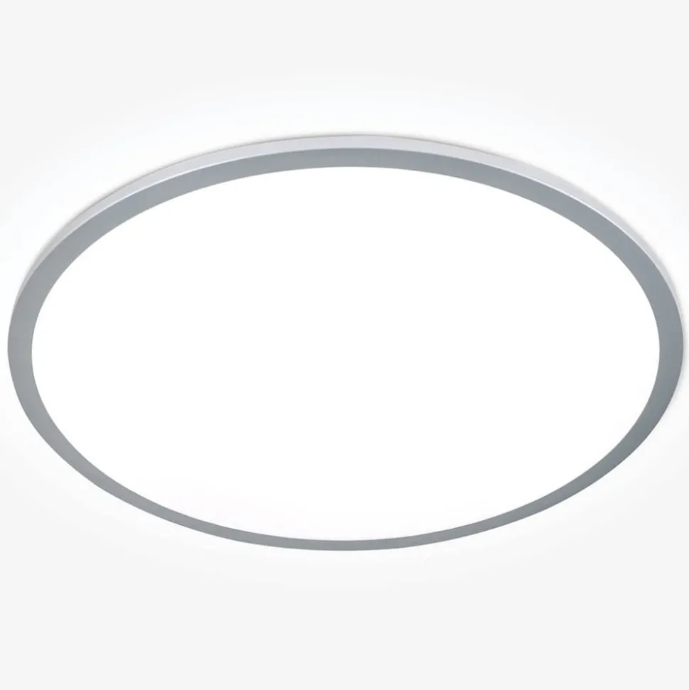 Titanfarvet LED loftlampe Aria, dæmpbar - 60 cm