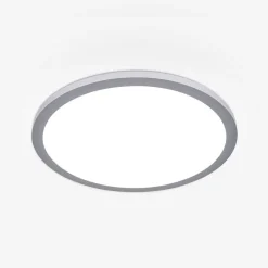 Titanfarvet LED loftlampe Aria, dæmpbar - 40 cm