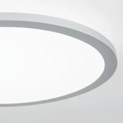 Titanfarvet LED loftlampe Aria, dæmpbar - 40 cm