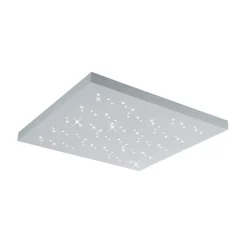 Titus LED-loftlampe, hvid, 75x75 cm