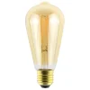 ToLEDo E27 LED-pære RT ST64 6 W 825 guld, dæmpes