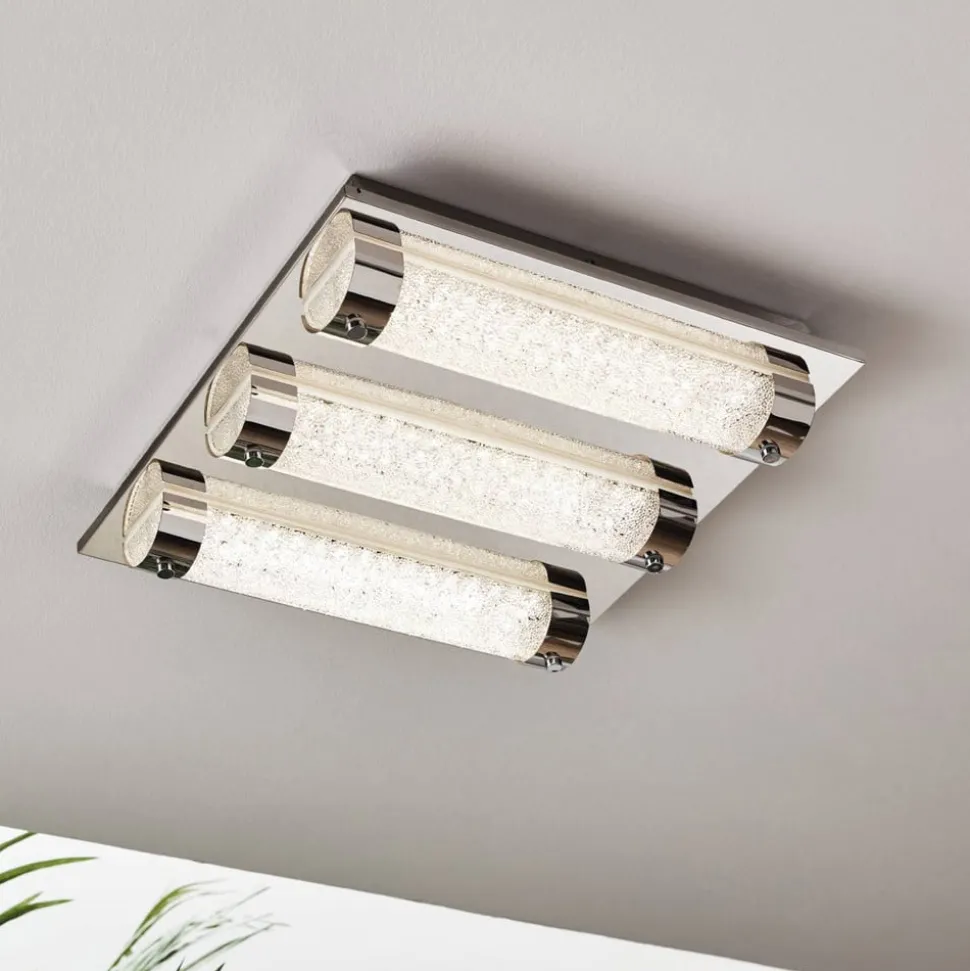 Tolorico LED-loftlampe, 35 cm, kvadratisk